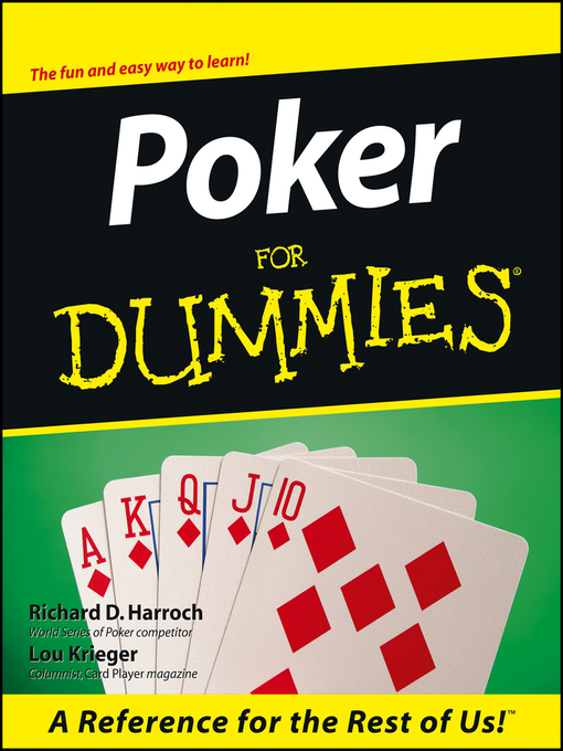 Title details for Poker For Dummies by Richard D. Harroch - Available